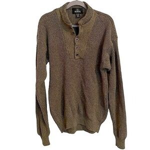 Red Head heavy knit sweater size XL olive green‎ cotton